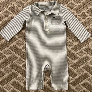 vineyard vines Baby Romper, 6-12 mo